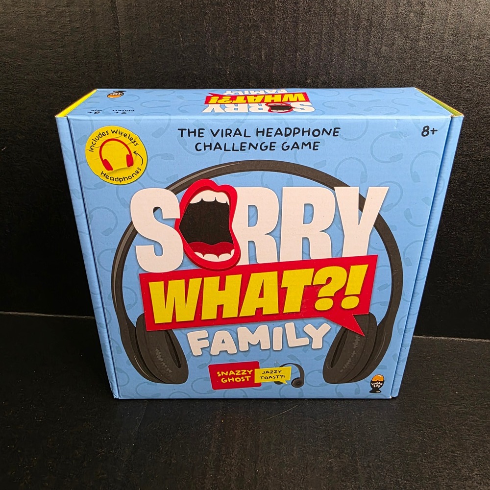 Lucky Egg Sorry What?! Family The Viral Headphone Challenge Game 2024 Edition